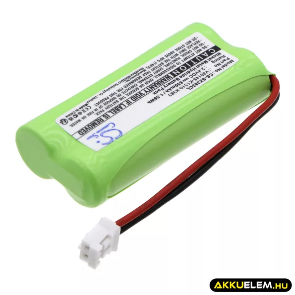 Utángyártott Universum Vezeték nélküli telefon Ni-MH akkumulátor 2.4V 650mAh - CameronSino