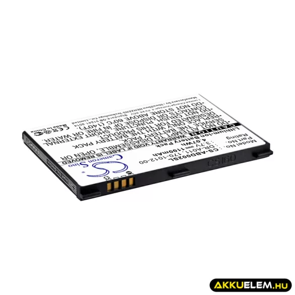 Utángyártott Amazon E-könyv Li-ion akkumulátor 3.7V 1100mAh DR-A011, 170-1012-00 DR-A011, 170-1012-00 - CameronSino
