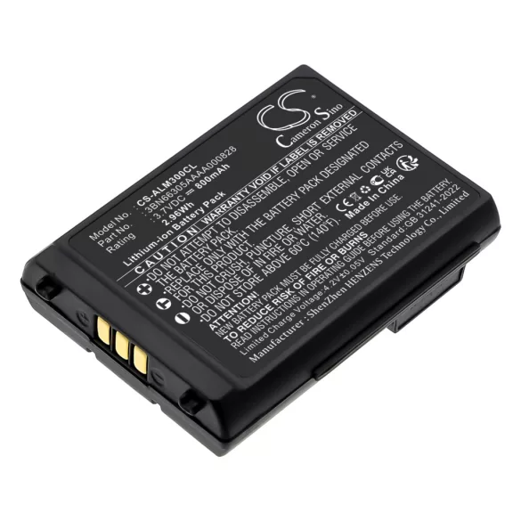 Utángyártott Alcatel Vezeték nélküli telefon Li-ion akkumulátor 3.7V 800mAh ALCH-011664AC, 3BN66305AAAA000828, 3BN66305AAAA000846 ALCH-011664AC, 3BN66305AAAA000828 - CameronSino
