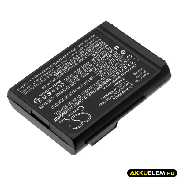 Utángyártott Alcatel Vezeték nélküli telefon Li-ion akkumulátor 3.7V 800mAh ALCH-011664AC, 3BN66305AAAA000828, 3BN66305AAAA000846 ALCH-011664AC, 3BN66305AAAA000828 - CameronSino