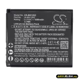 Utángyártott Samsung Kamera Li-ion akkumulátor 3.7V 1000mAh IA-BH125C IA-BH125C - CameronSino
