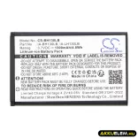 Utángyártott Samsung Kamera Li-ion akkumulátor 3.7V 1300mAh IA-BH130LB, IA-LH130LB, BPBH130LB IA-BH130LB, IA-LH130LB - CameronSino