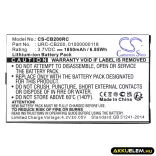 Utángyártott Sonos Távirányító Li-ion akkumulátor 3.7V 1850mAh URC-CB200, 1000000118 URC-CB200, 1000000118 - CameronSino