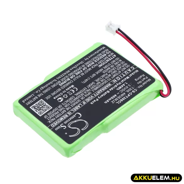 Utángyártott GP Vezeték nélküli telefon Ni-MH akkumulátor 3.6V 400mAh T306, 4M3EMJZ, F6M3EMX T306, 4M3EMJZ - CameronSino