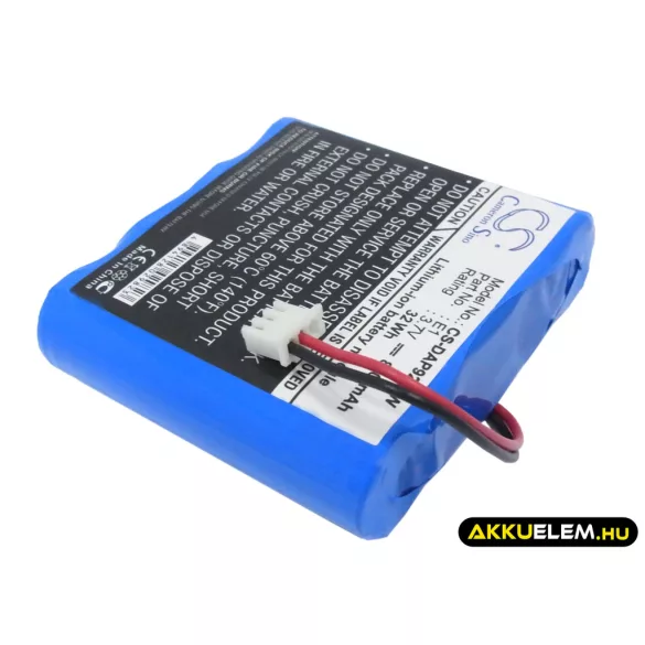 Utángyártott Pure digitális rádió Li-ion akkumulátor 3.7V 8800mAh E1 E1 - CameronSino