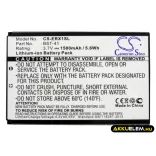 Utángyártott Sony Ericsson mobil Li-ion akkumulátor 3.7V 1500mAh BST-41 BST-41 - CameronSino