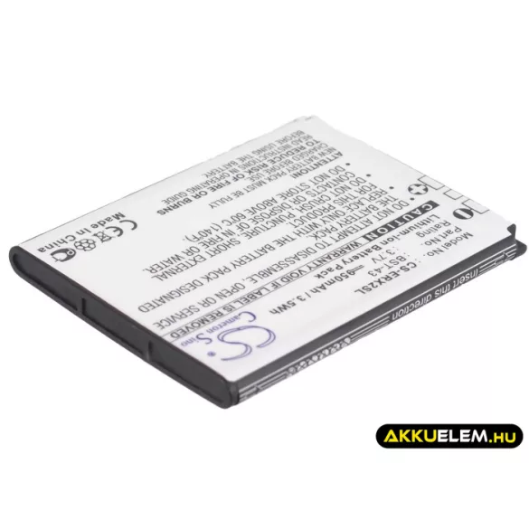 Utángyártott Sony Ericsson mobil Li-ion akkumulátor 3.7V 950mAh BST-43 BST-43 - CameronSino