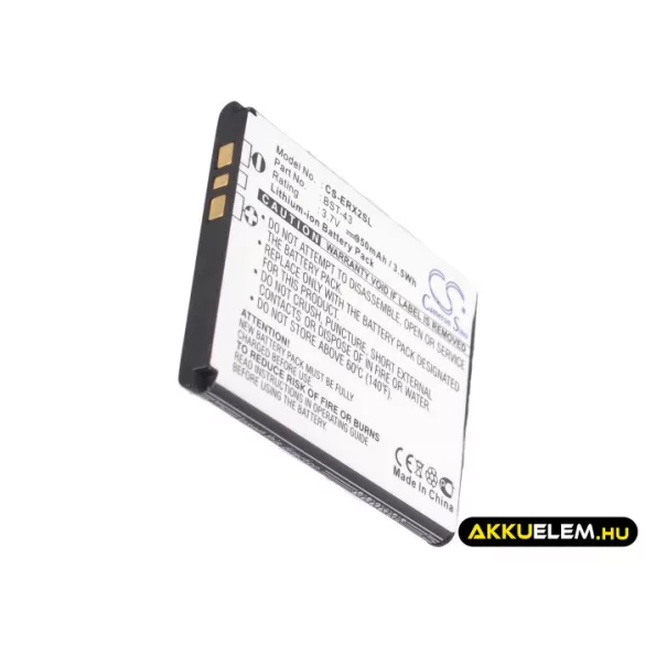 Utángyártott Sony Ericsson mobil Li-ion akkumulátor 3.7V 950mAh BST-43 BST-43 - CameronSino