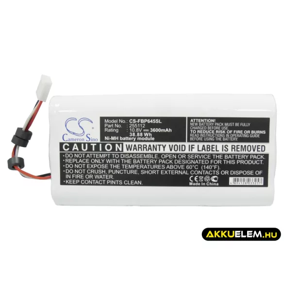 Utángyártott Fluke egyéb Ni-MH akkumulátor 10.8V 3600mAh 255112 255112 - CameronSino
