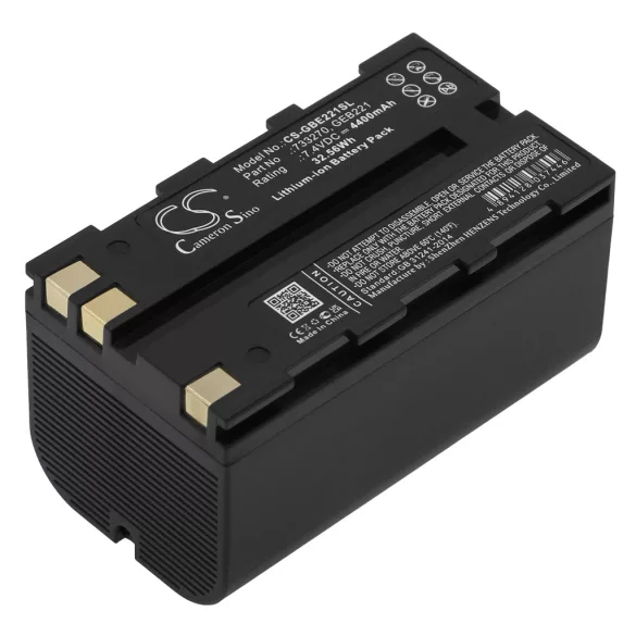 Utángyártott GeoMax egyéb Li-ion akkumulátor 7.4V 4400mAh ZBA200, ZBA400 ZBA200, ZBA400 - CameronSino