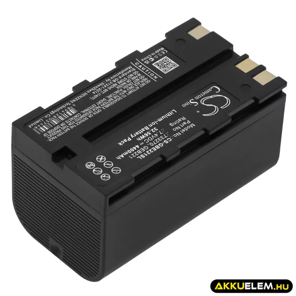 Utángyártott GeoMax egyéb Li-ion akkumulátor 7.4V 4400mAh ZBA200, ZBA400 ZBA200, ZBA400 - CameronSino