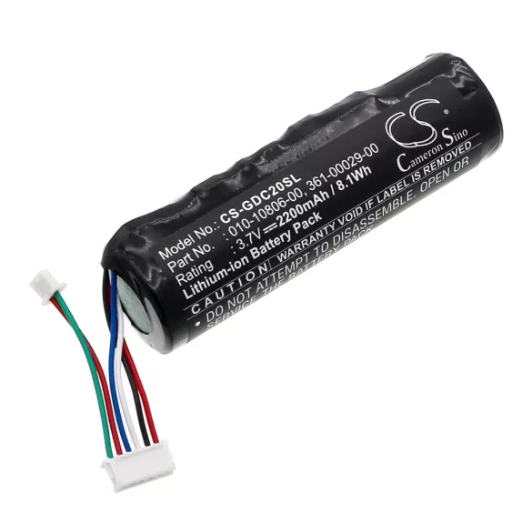 Utángyártott Garmin Kutyanyakörv Li-ion akkumulátor 3.7V 2200mAh 010-10806-00, 010-10806-01, 010-10806-20 010-10806-00, 010-10806-01 - CameronSino