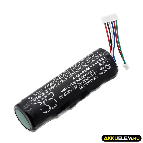 Utángyártott Garmin Kutyanyakörv Li-ion akkumulátor 3.7V 2200mAh 010-10806-00, 010-10806-01, 010-10806-20 010-10806-00, 010-10806-01 - CameronSino