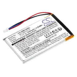   Utángyártott Garmin GPS Li-Polymer akkumulátor 3.7V 1250mAh 361-00019-12 361-00019-12 - CameronSino