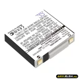 Utángyártott GN Vezeték nélküli fejhallgató Li-Polymer akkumulátor 3.7V 340mAh 14151-01, AHB602823, SG081003 14151-01, AHB602823 - CameronSino