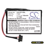 Utángyártott Navman GPS Li-ion akkumulátor 3.7V 750mAh T300 - CameronSino
