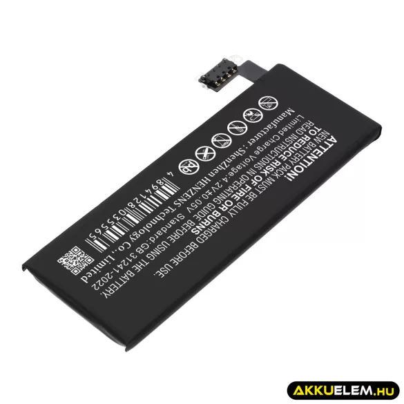 Utángyártott Apple mobil Li-Polymer akkumulátor 3.7V 1420mAh 616-0520, 616-0521 - CameronSino