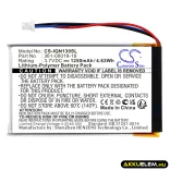 Utángyártott Garmin GPS Li-Polymer akkumulátor 3.7V 1250mAh 361-00019-16, 361-00019-12 - CameronSino