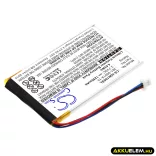 Utángyártott Garmin GPS Li-Polymer akkumulátor 3.7V 1250mAh 361-00019-14 - CameronSino