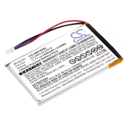   Utángyártott Garmin GPS Li-Polymer akkumulátor 3.7V 1250mAh EC36EC4240878 - CameronSino