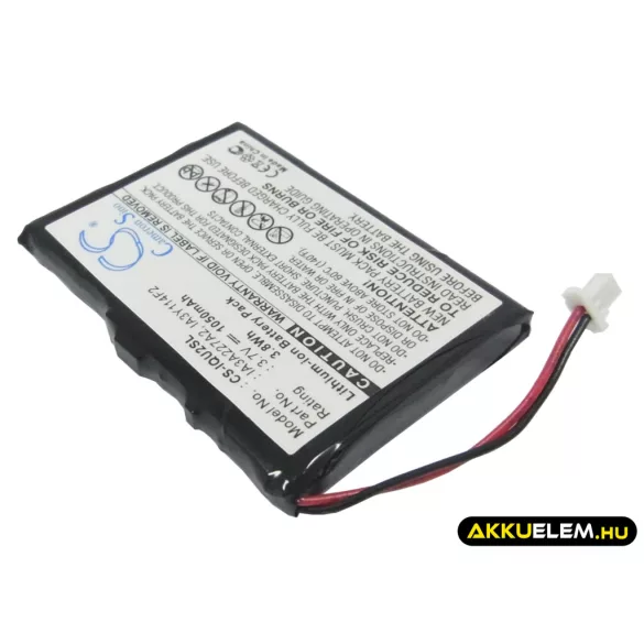 Utángyártott Garmin GPS Li-ion akkumulátor 3.7V 1050mAh IA3A227A2, IA3Y114F2 - CameronSino