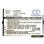 Utángyártott Insignia Médialejátszó Li-ion akkumulátor 3.7V 450mAh DBP382636 - CameronSino