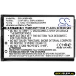 Utángyártott T-Mobile mobil Li-ion akkumulátor 3.7V 800mAh LGIP-531A, SBPL0088801 - CameronSino