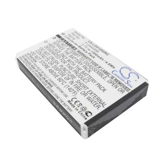 Utángyártott Logitech Távirányító Li-ion akkumulátor 3.7V 1300mAh F12440056, K398 - CameronSino