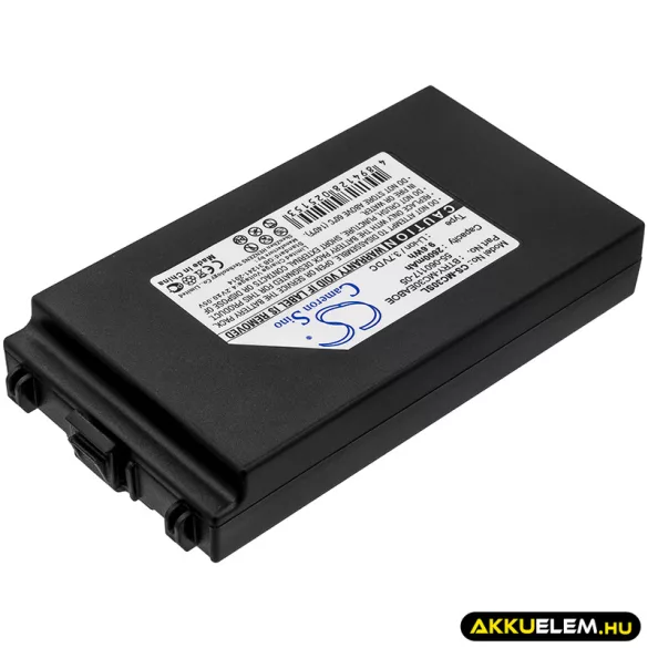 Utángyártott Symbol Vonalkód szkenner Li-ion akkumulátor 3.7V 2600mAh BTRY-MC30EABOE, 55-060117-05 - CameronSino