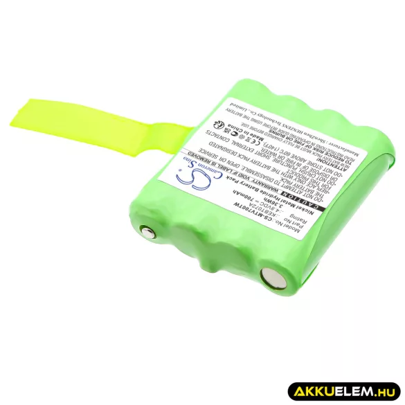 Utángyártott Motorola adó-vevő rádió Ni-MH akkumulátor 4.8V 700mAh KEBT072A, KEBT-072-A - CameronSino