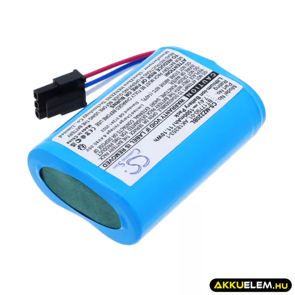 Utángyártott Zebra Hordozható nyomtató Li-ion akkumulátor 7.4V 1500mAh BT17790-1, AK18353-1 - CameronSino
