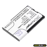 Utángyártott Nokia mobil Li-ion akkumulátor 3.7V 1200mAh BL-5J - CameronSino