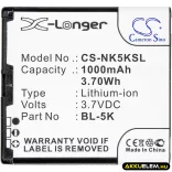 Utángyártott Explay mobil Li-ion akkumulátor 3.7V 1000mAh - CameronSino