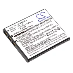   Utángyártott Casio Kamera Li-ion akkumulátor 3.7V 550mAh NP-120, NP-120DBA - CameronSino