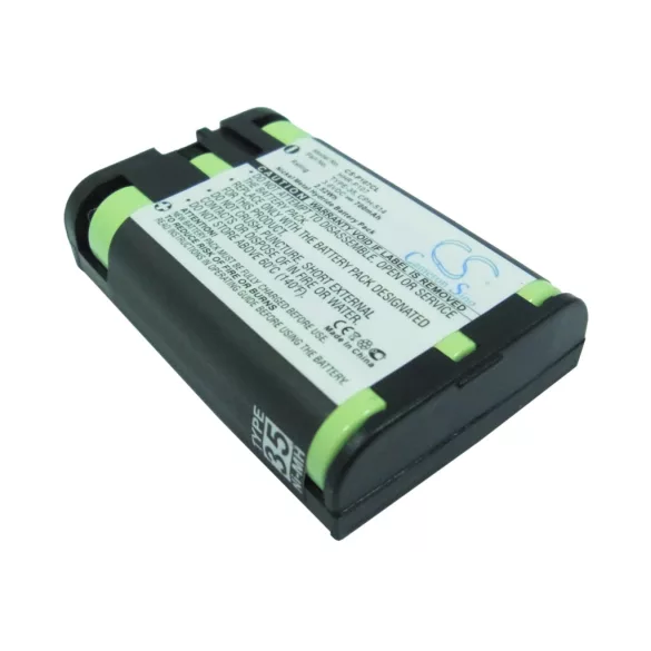 Utángyártott Panasonic Vezeték nélküli telefon Ni-MH akkumulátor 3.6V 700mAh HHR-P107, TYPE-35 - CameronSino
