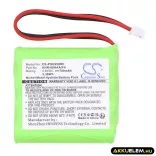 Utángyártott Philips Távirányító Ni-MH akkumulátor 4.8V 700mAh 242252600148, 310420051271 - CameronSino