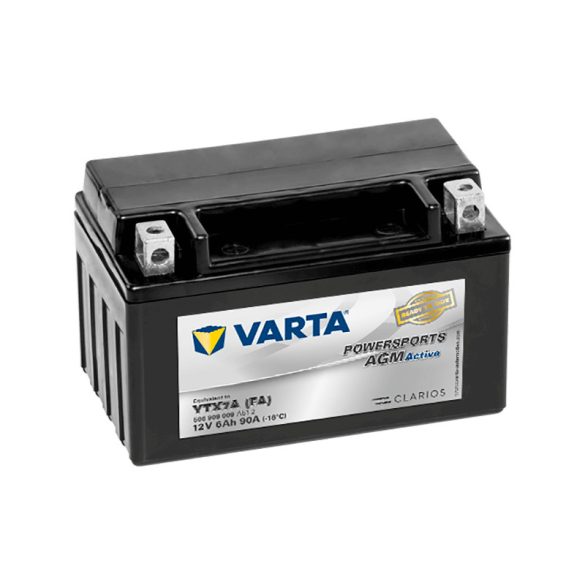 Varta 12V 6Ah YTX7A-4 motorkerékpár akkumulátor (YTX7A-BS helyett)