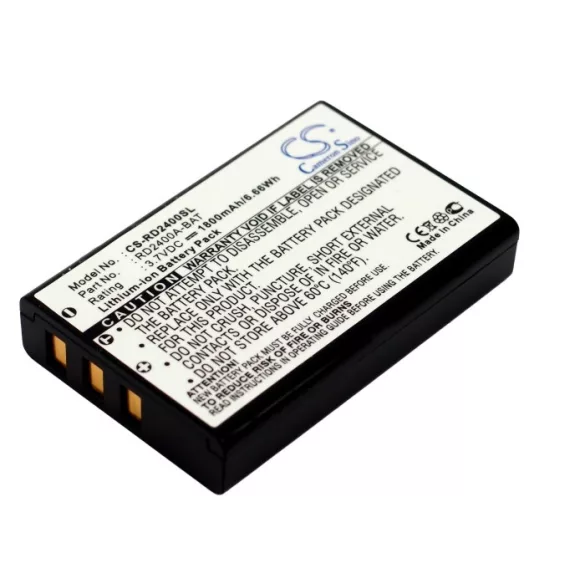 Utángyártott Lawmate Médialejátszó Li-ion akkumulátor 3.7V 1800mAh - CameronSino