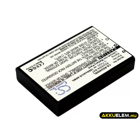 Utángyártott Lawmate Médialejátszó Li-ion akkumulátor 3.7V 1800mAh - CameronSino