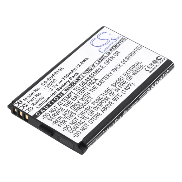 Utángyártott Callaway GPS Li-ion akkumulátor 3.7V 750mAh 30200, 1008000134 - CameronSino