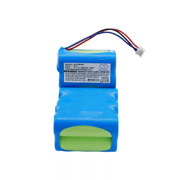 Utángyártott Topcon egyéb Ni-MH akkumulátor 12V 2500mAh BT-4 - CameronSino