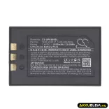 Utángyártott Unitech Vonalkód szkenner Li-ion akkumulátor 7.4V 1850mAh 1400-202017, 1400-202450G - CameronSino