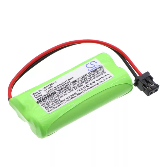 Utángyártott Uniden Vezeték nélküli telefon Ni-MH akkumulátor 2.4V 700mAh BBTG0645001, BT-1016 - CameronSino