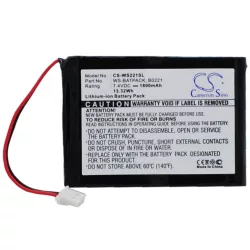   Utángyártott William Erősítő Li-ion akkumulátor 7.4V 1800mAh WS-BATPACK, B0221 - CameronSino
