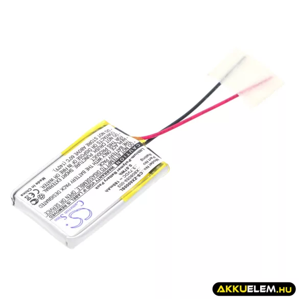 Utángyártott Microsoft Vezeték nélküli fejhallgató Li-Polymer akkumulátor 3.7V 180mAh X808059-003 - CameronSino