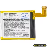 Utángyártott Amazon E-könyv Li-Polymer akkumulátor 3.7V 750mAh MC-265360, 515-1058-01 - CameronSino