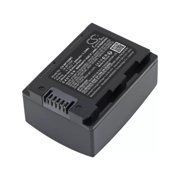 Utángyártott Samsung Kamera Li-ion akkumulátor 3.7V 900mAh IA-BP105R - CameronSino