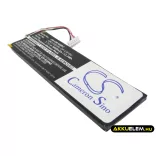 Utángyártott Sonos Távirányító Li-Polymer akkumulátor 3.7V 3600mAh URC-CB100, CP-CR100 - CameronSino