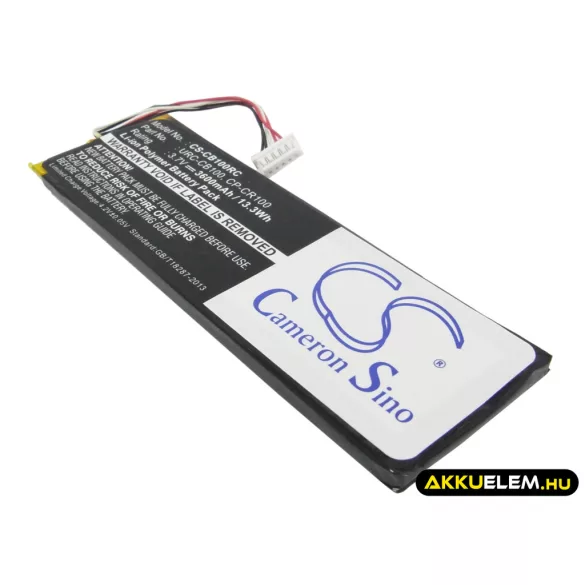 Utángyártott Sonos Távirányító Li-Polymer akkumulátor 3.7V 3600mAh URC-CB100, CP-CR100 - CameronSino