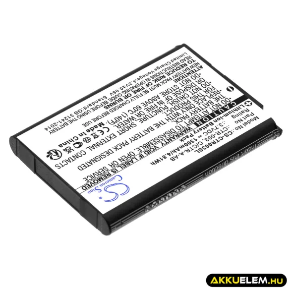 Utángyártott Nintendo Játékkonzol Li-ion akkumulátor 3.7V 1300mAh CTR-003, C/CTR-A-AB - CameronSino